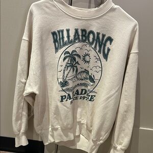 Billabong Cream crew neck